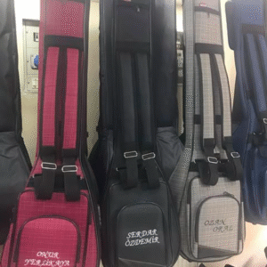 İsim yazılı saz kılıfı